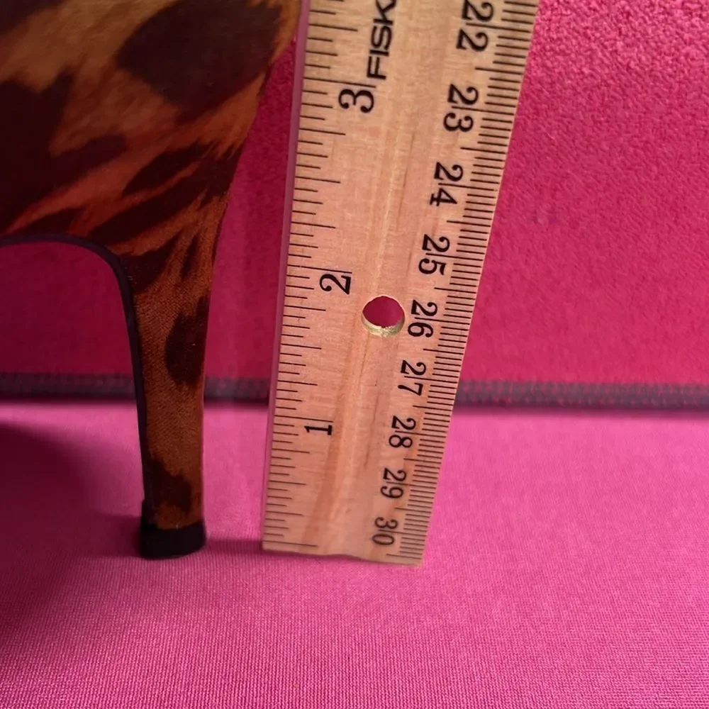A New Day Leopard Print 3” Heels Size 6